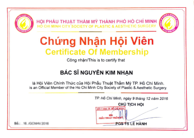 Bằng cấp, chứng chỉ 1