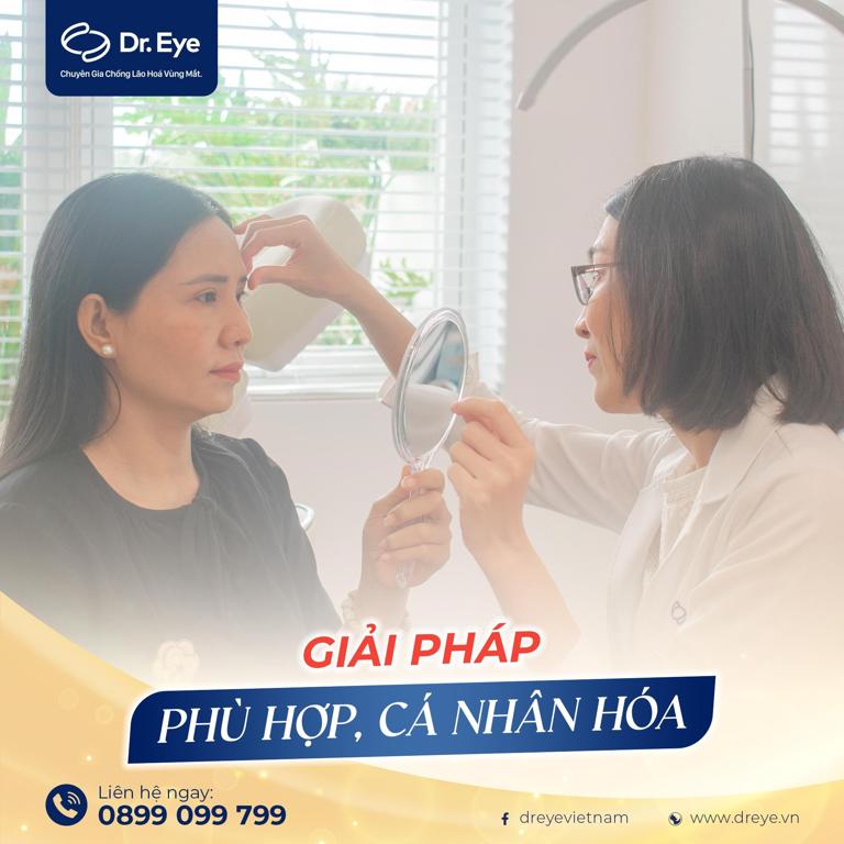 Khách hàng Phương Nhi trước phẫu thuật cắt mí mắt