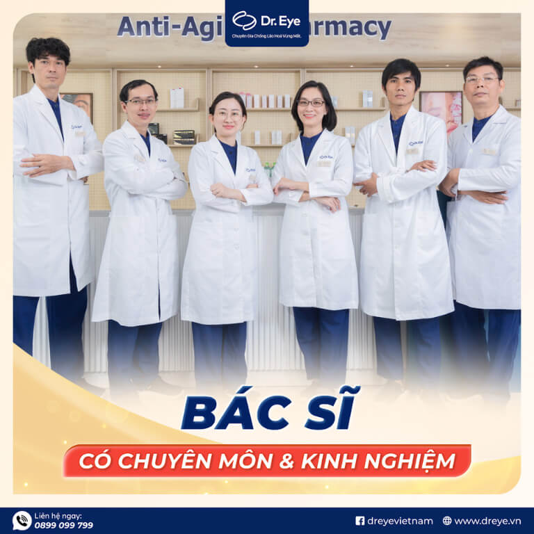 Đội ngũ bác sĩ chuyên môn tại Dr. Eye
