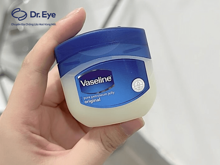 vaseline có trị thâm mắt không