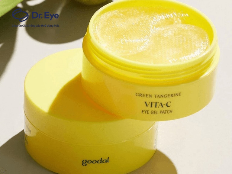 Mặt nạ mắt Goodal Green Tangerine Vita C Eye Gel Patch