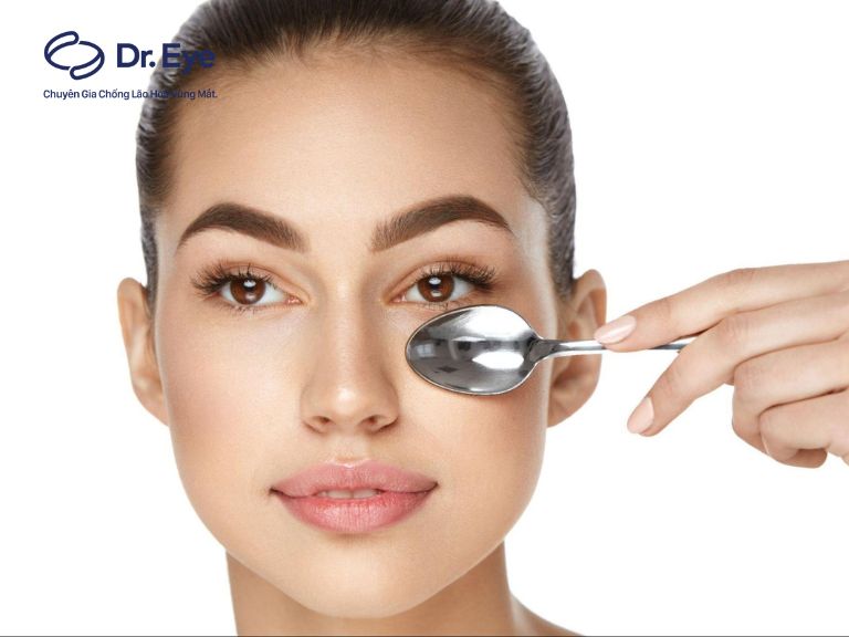 cách giảm bọng mắt và quầng thâm