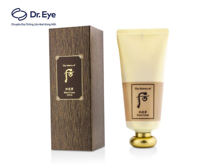 Kem chống nhăn da tay Whoo Royal Hand Cream SPF10