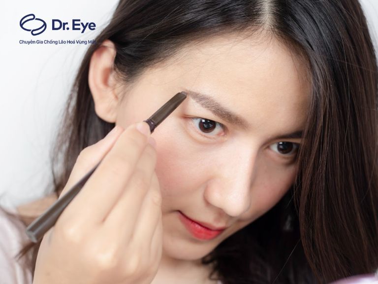 cách đo tỉ lệ lông mày chuẩn