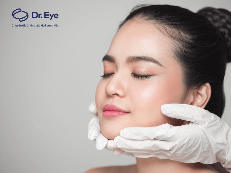 Quy trình căng chỉ collagen vùng mắt